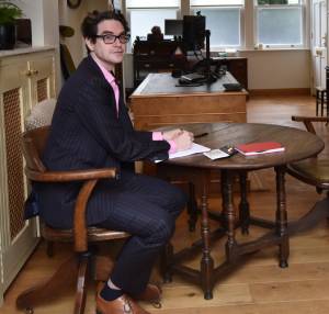 Ray Coman at the office
